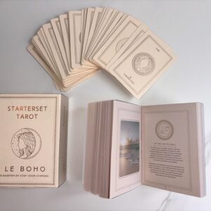 Tarot kaarten set met boek, perfect spiritueel cadeau voor jezelf, je zus, je moeder, vriendin, ideaal om tarot te leren lezen voor beginners en starters